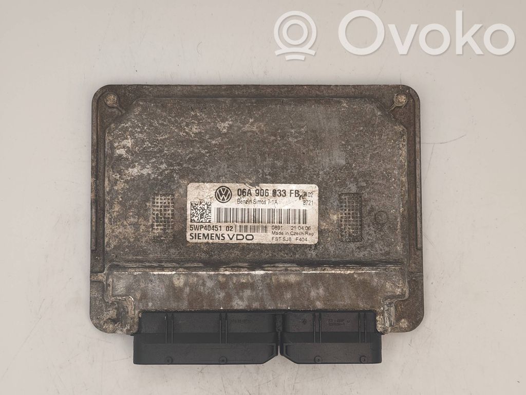 Skoda Octavia Mk2 (1Z) Calculateur moteur ECU 