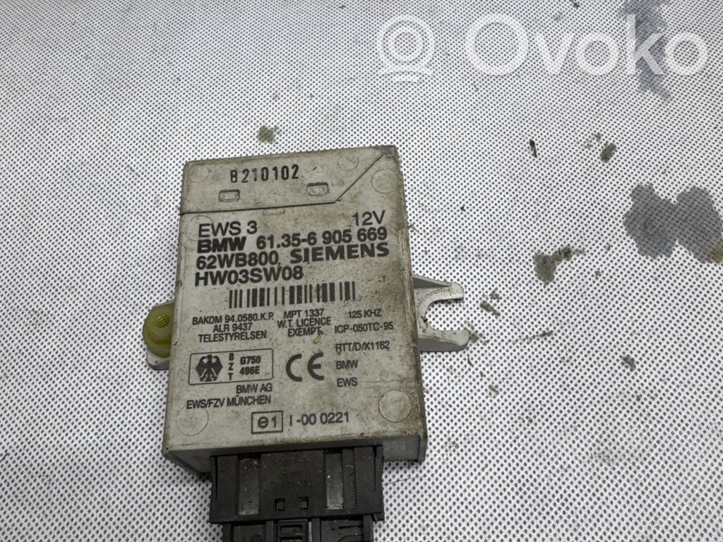 BMW 3 E46 Immobilizer control unit/module 