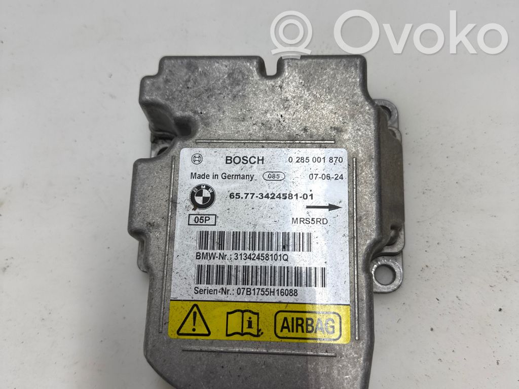 Airbag control unit/module   3424581,0285001870,31342458101Q