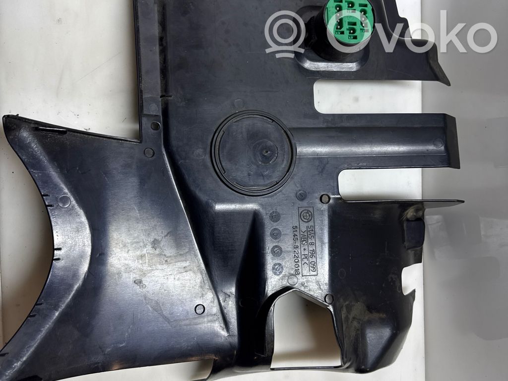 BMW 3 E46 Garniture panneau inférieur de tableau de bord 