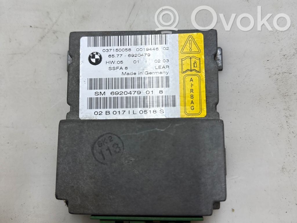BMW 7 E65 E66 Airbag control unit/module 