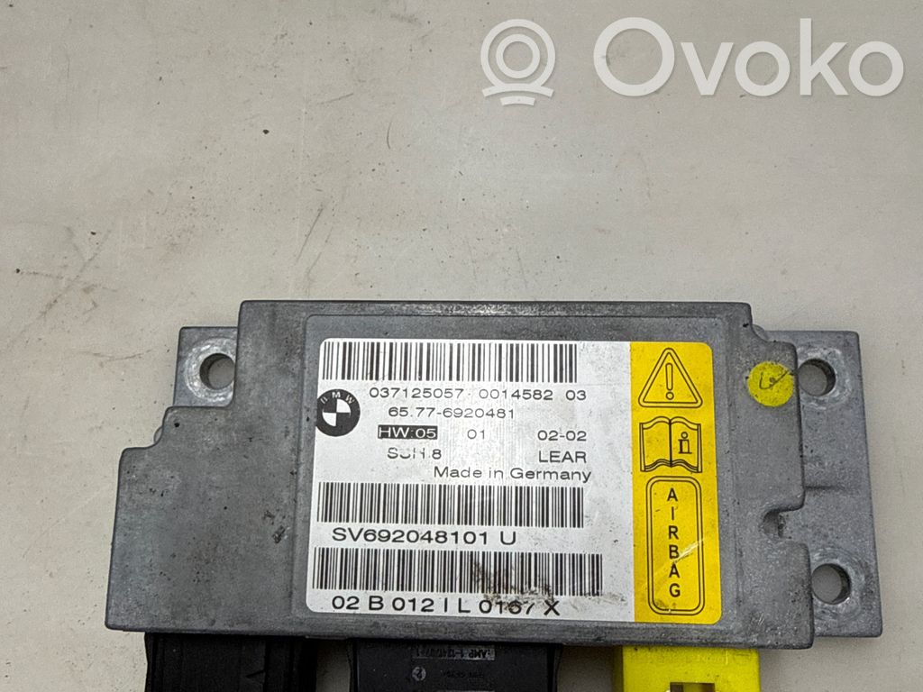 BMW 7 E65 E66 Airbag control unit/module 