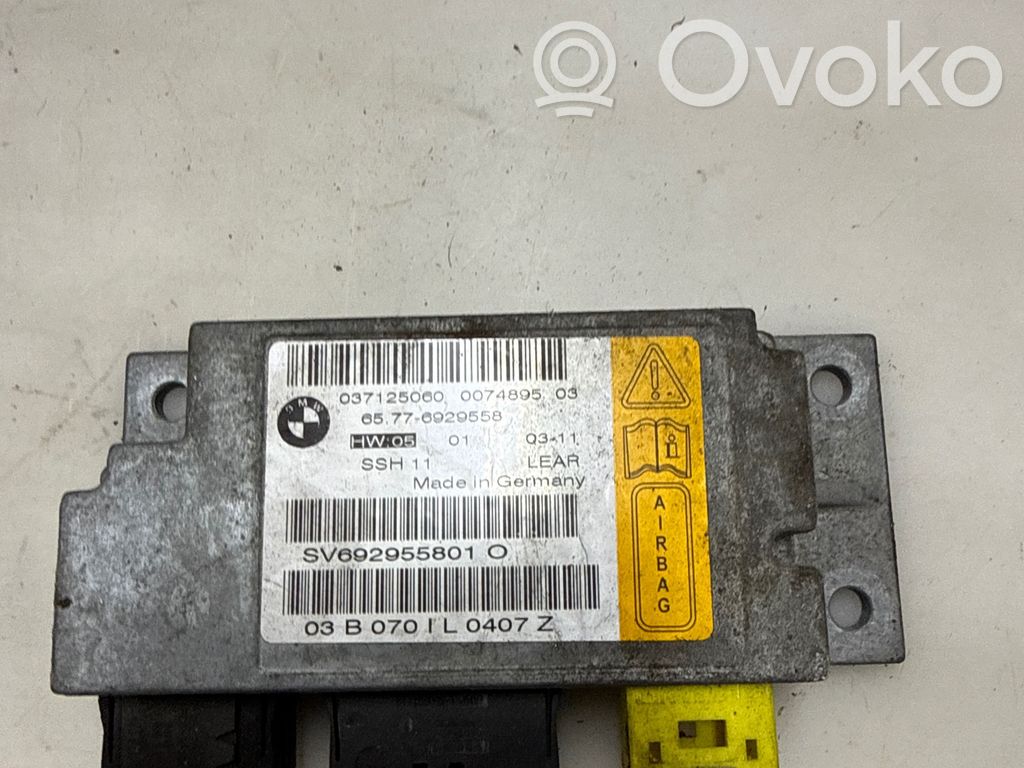 BMW 7 E65 E66 Airbag control unit/module 