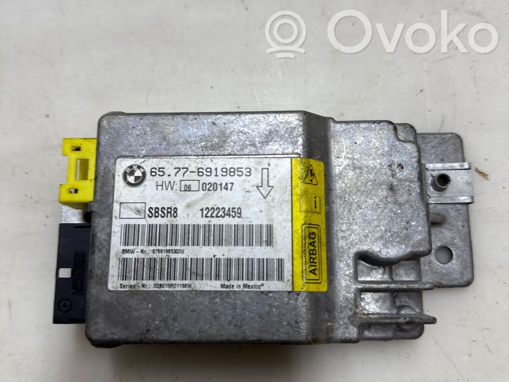 BMW 7 E65 E66 Module de contrôle airbag 