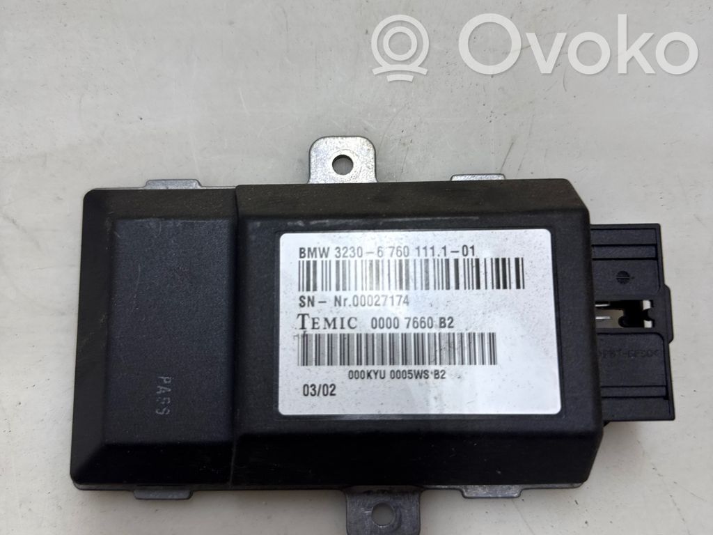 BMW 7 E65 E66 Steering rack control module 