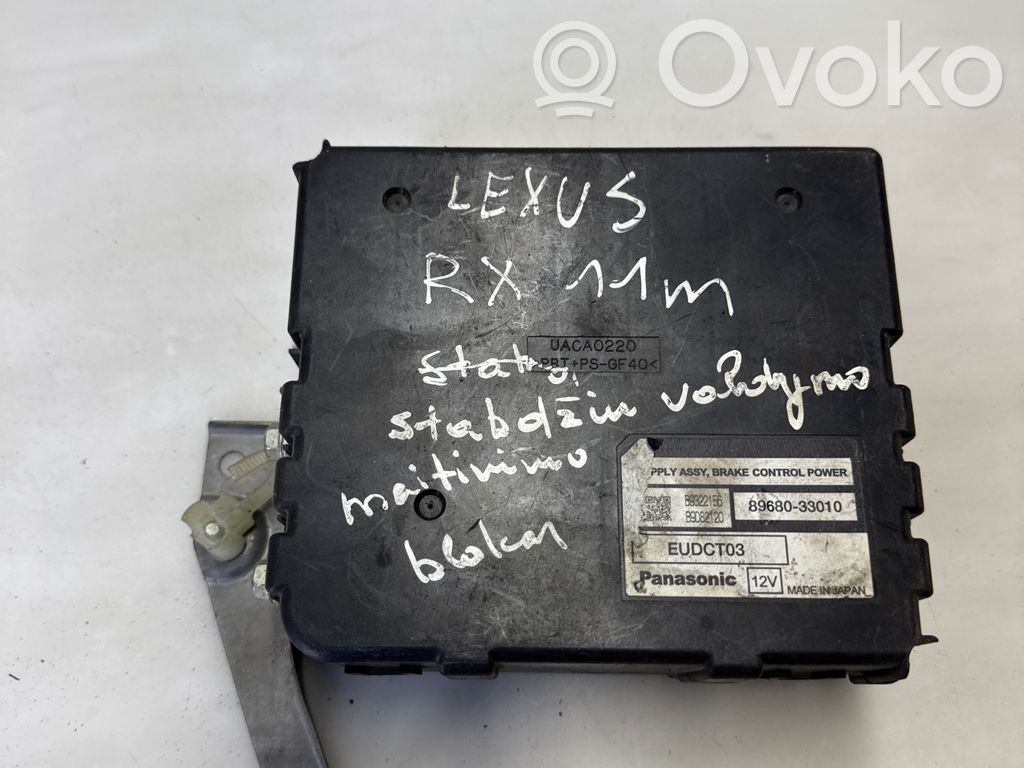Lexus RX 450H Brake system control unit/module 