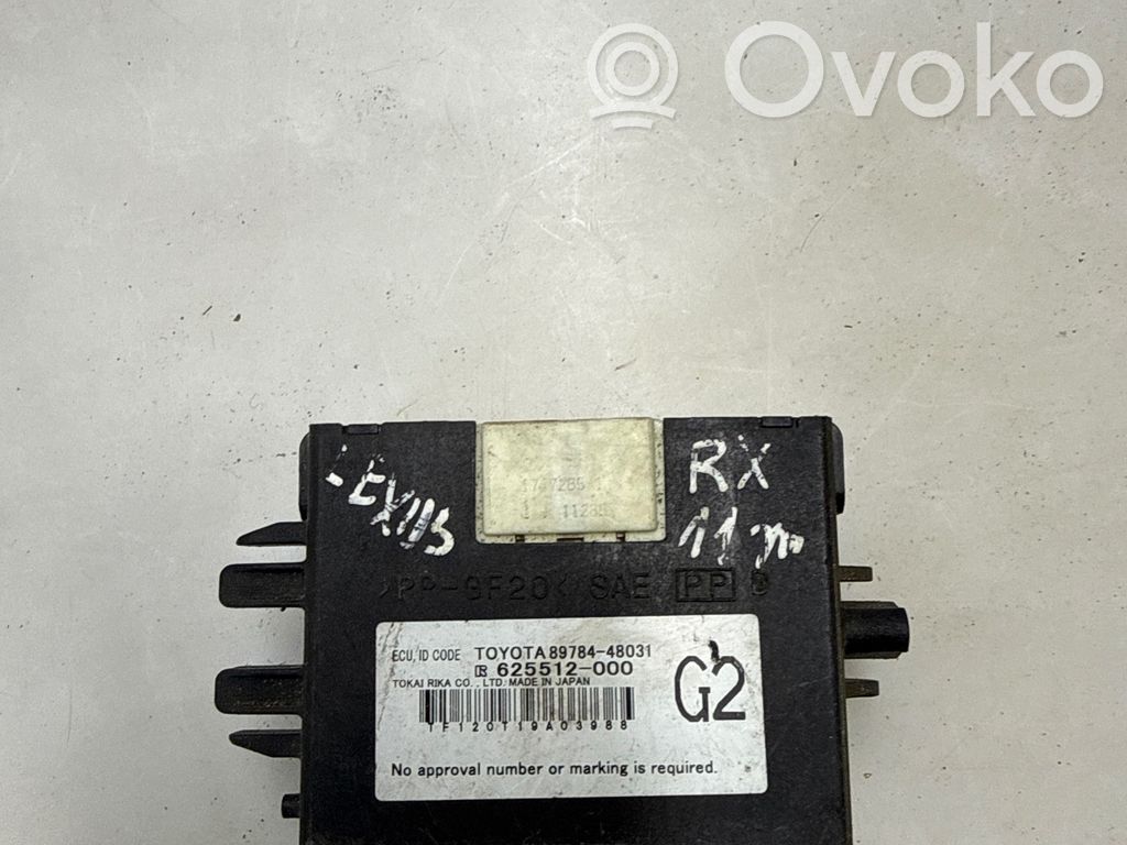 Lexus RX 450H Immobilizer control unit/module 