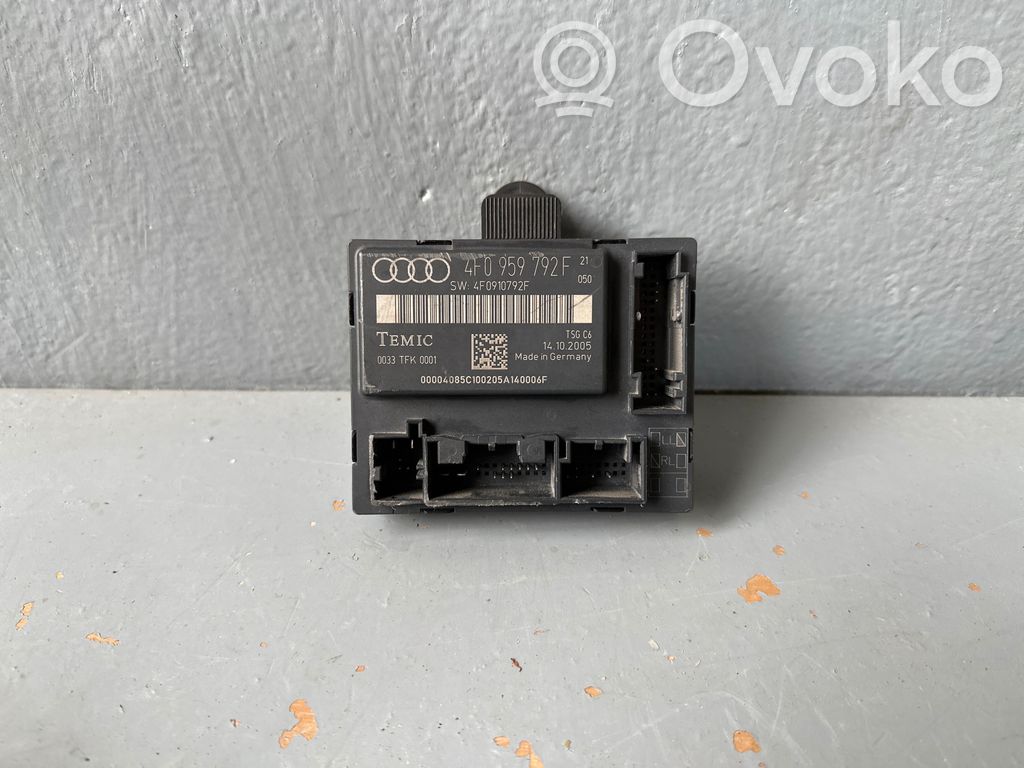 Door control unit/module   4F0959792F,4F0910792F,4F0910792E,0033TFK0001