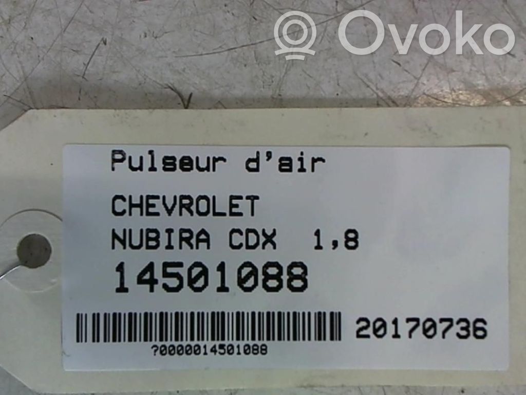 Chevrolet Nubira Lämmittimen puhallin 