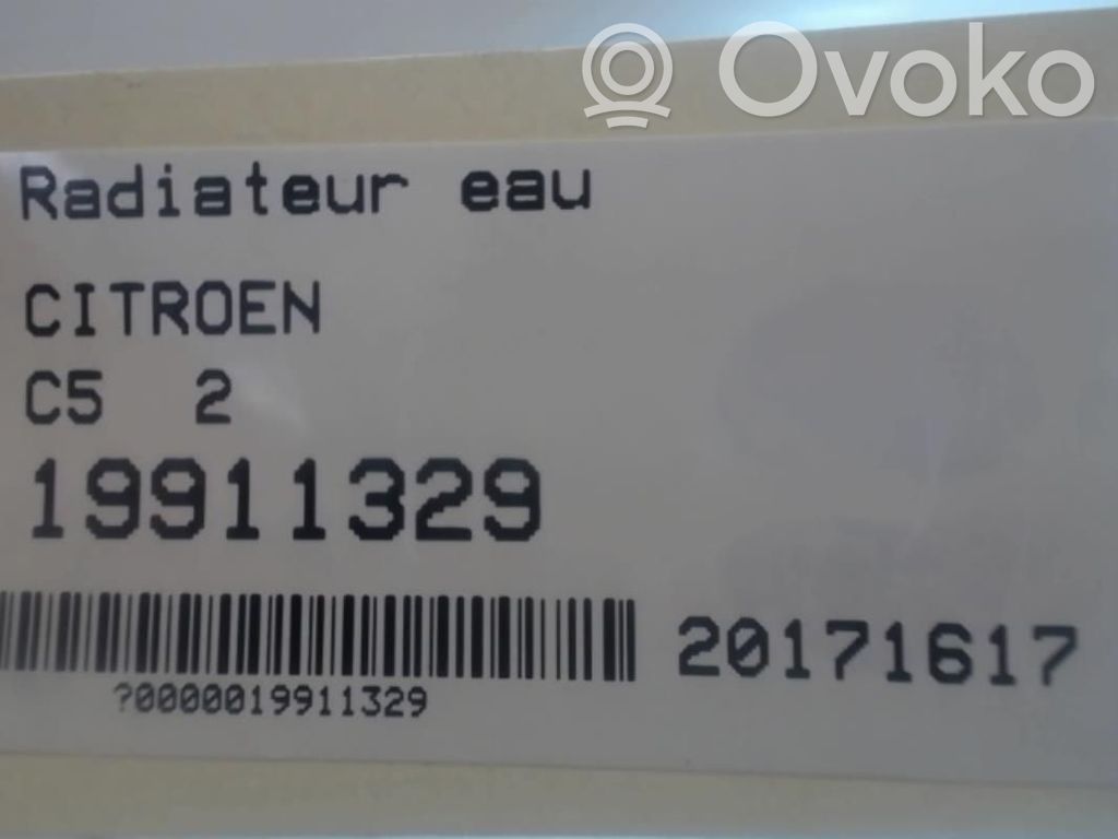 Citroen C5 Coolant radiator 