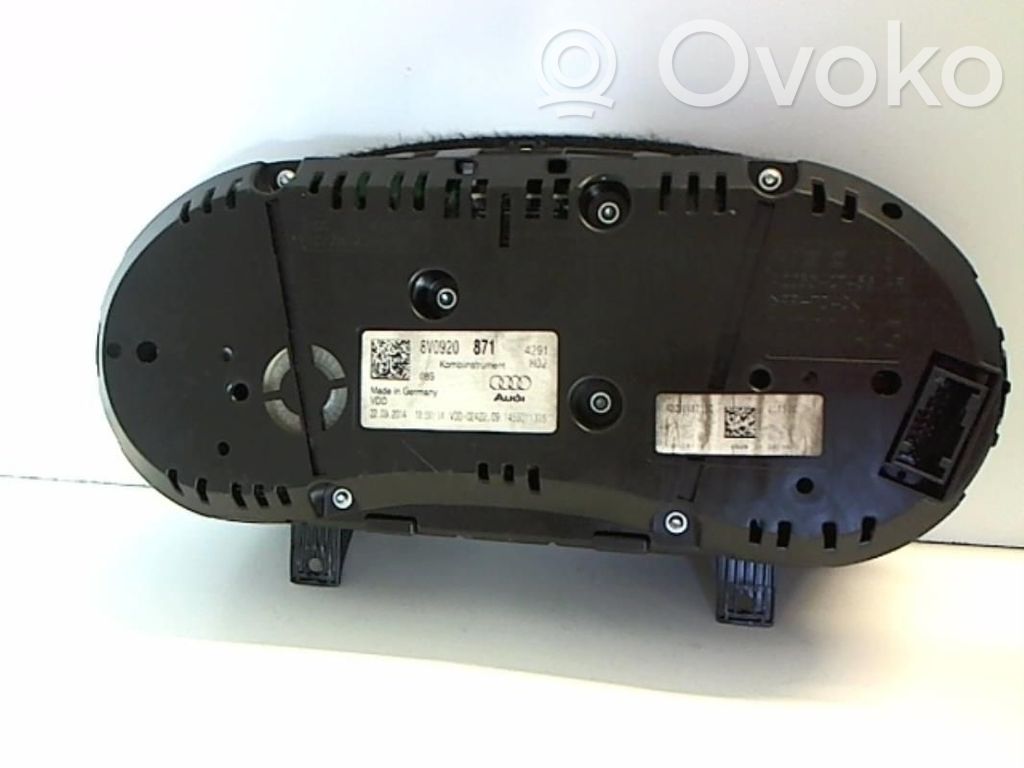 Audi A3 S3 8V Vitezometru (grup de instrumente) 