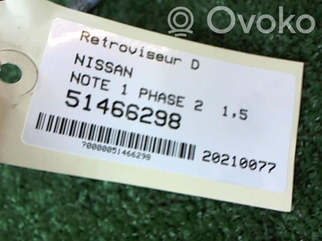Nissan Note (E11) Manual wing mirror 