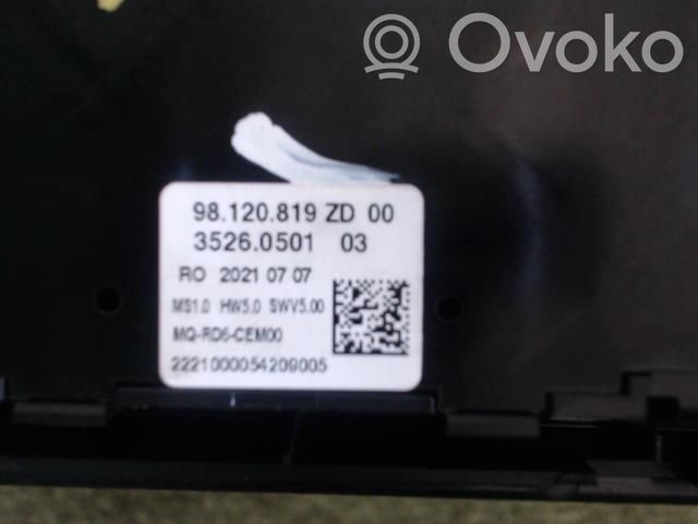 Peugeot Expert Screen/display/small screen 