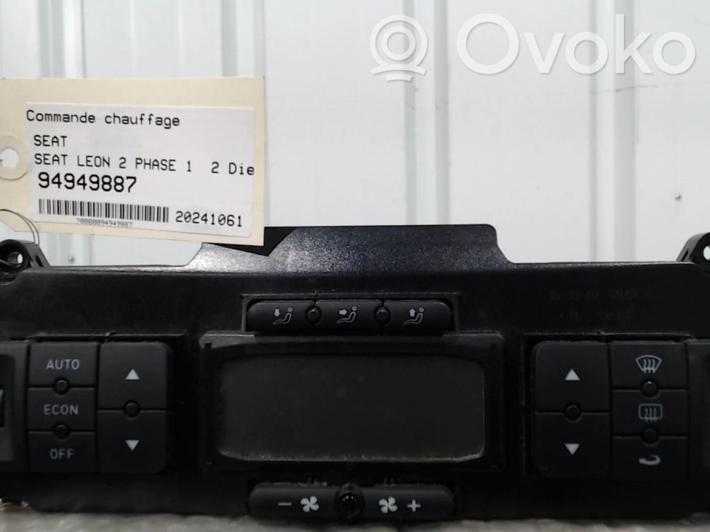 Seat Leon (1P) Climate control unit 