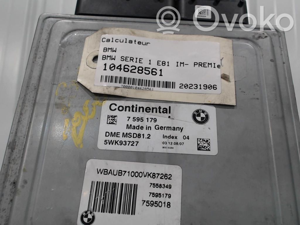 Unidad de control/módulo del motor   12147640015