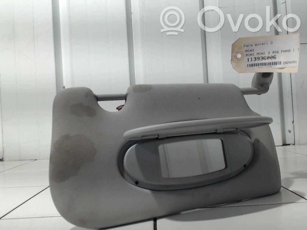 Mini One - Cooper R56 Sun visor 