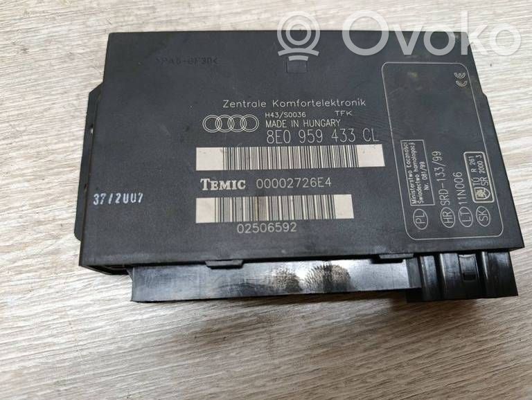 Audi A4 S4 B7 8E 8H Module confort 