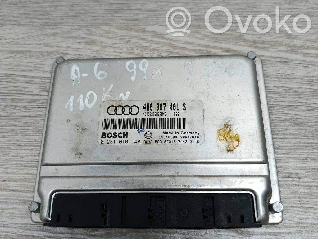 Audi A6 S6 C5 4B Sterownik / Moduł ECU 