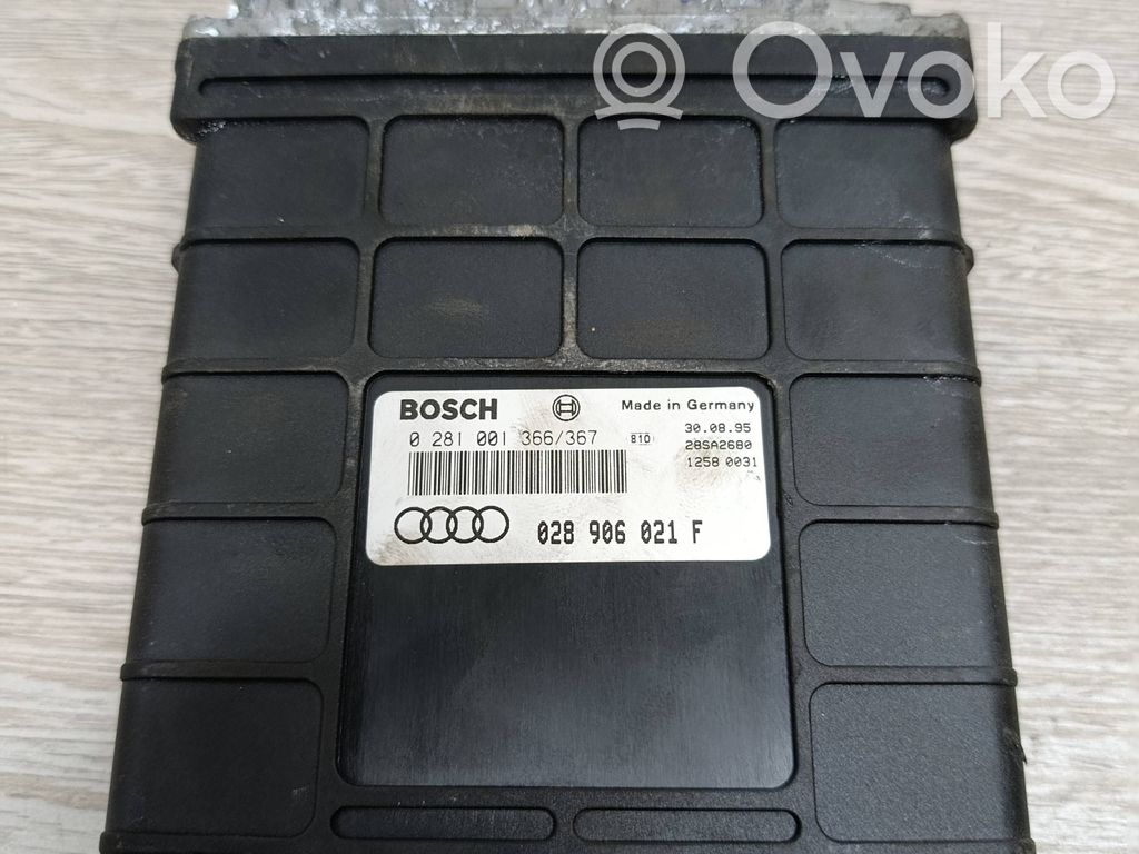 Engine control unit/module   028906021F,0281001366,28SA2680
