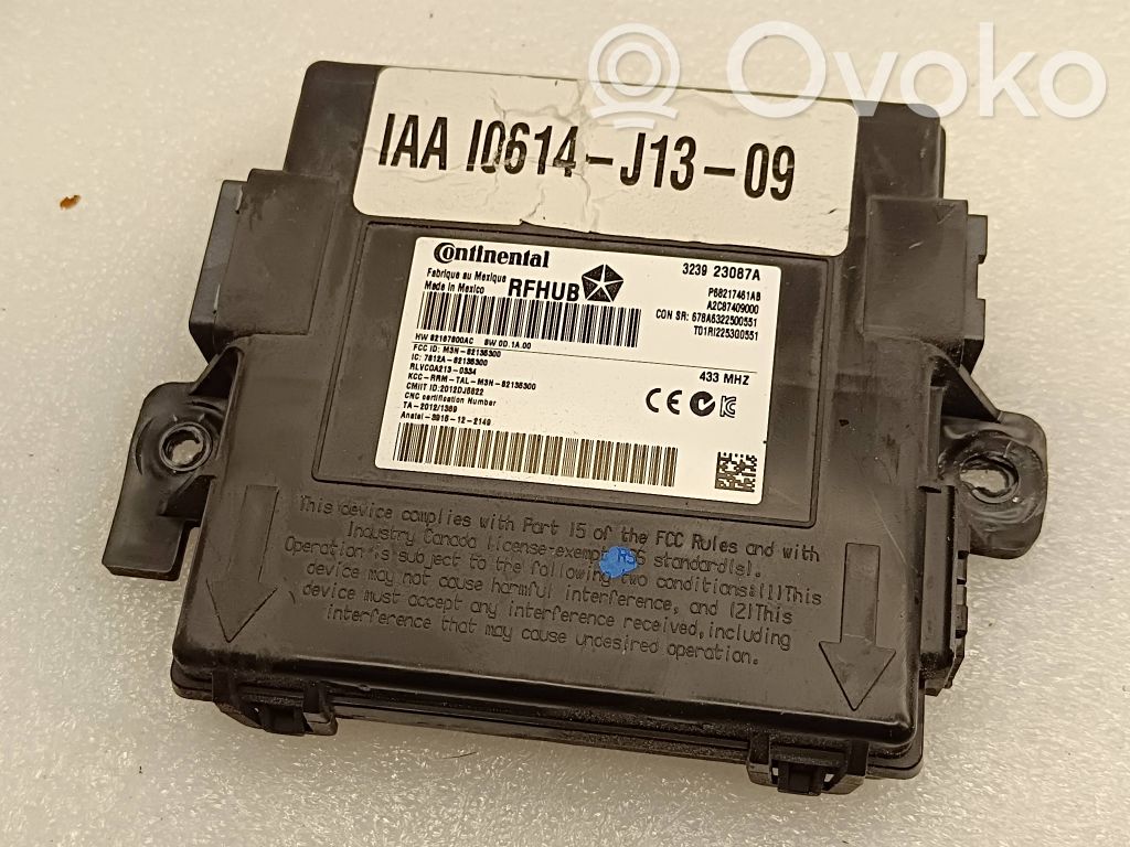 Dodge Durango III Keyless (KESSY) go control unit/module 