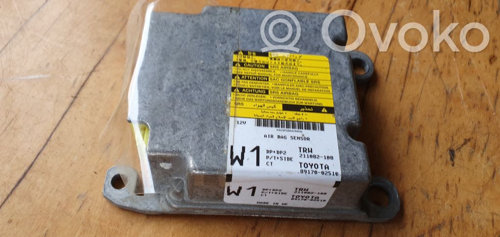 Module de contrôle airbag   211082108,8917002510