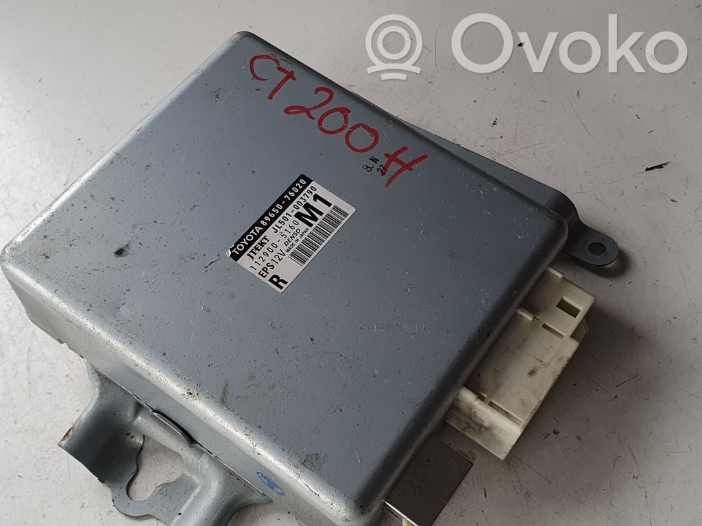 Lexus CT 200H Unité de commande, module ECU de moteur 