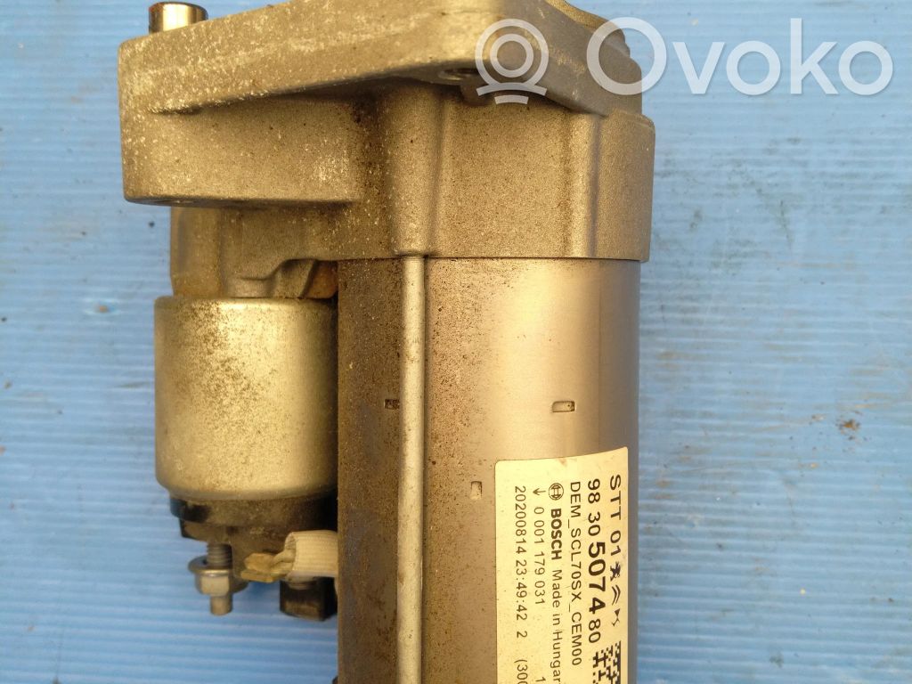 Motor de arranque   9830507480