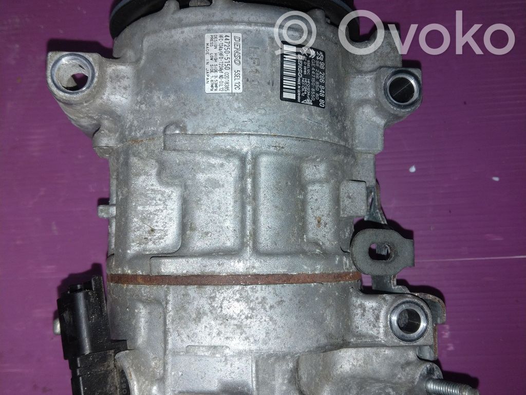 Opel Crossland X Kompresor / Sprężarka klimatyzacji A/C 