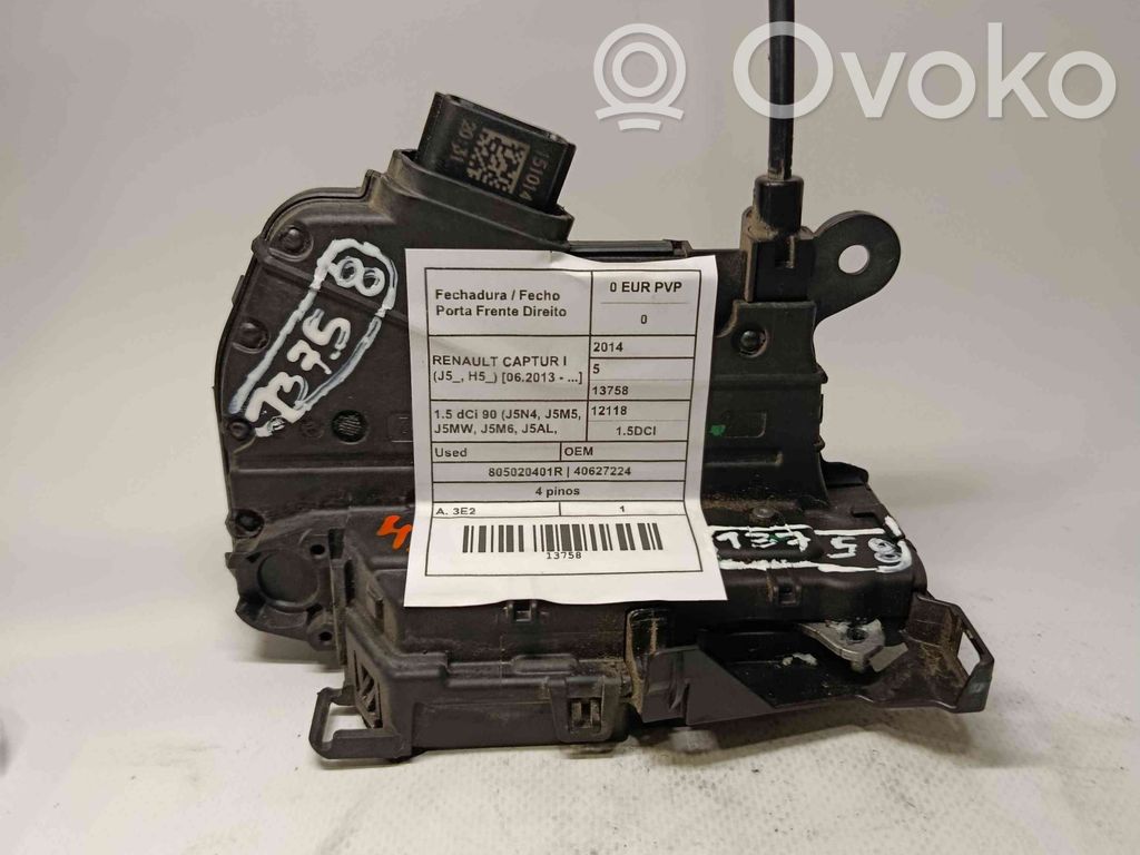 Cerradura de puerta delantera   805020401R,40627224,4PINOS
