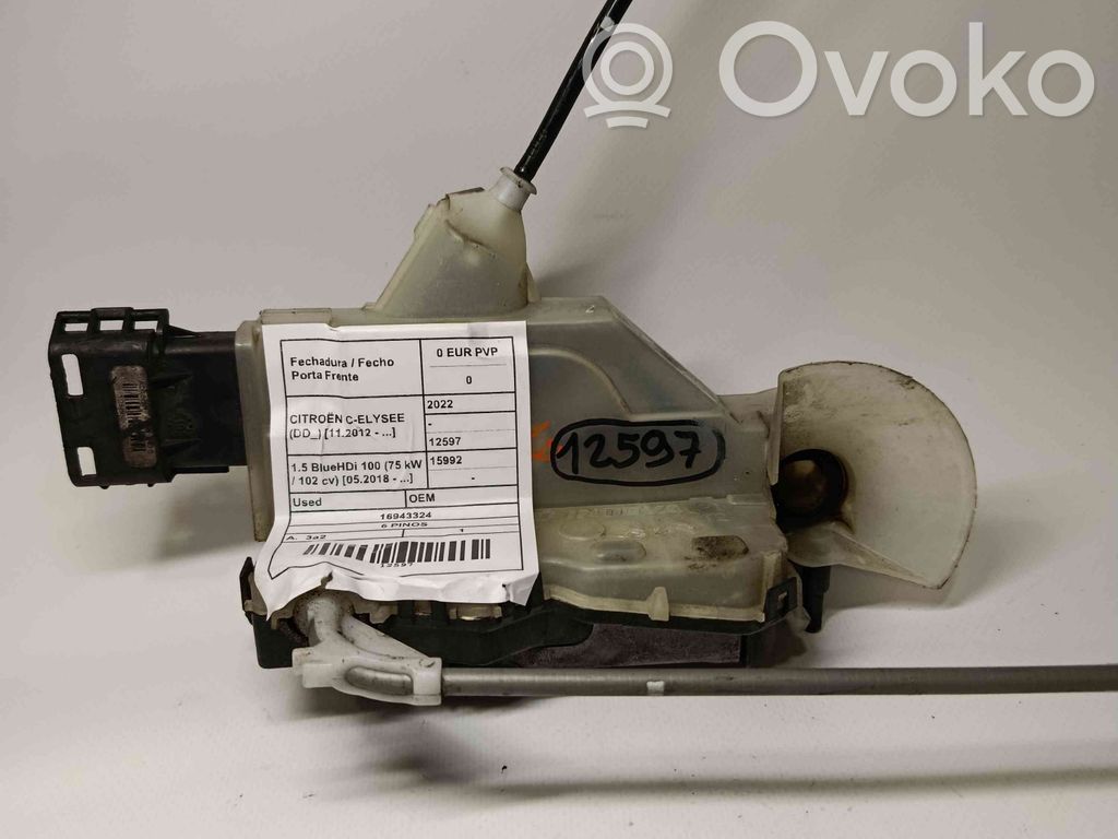 Front door lock   16943324,6PINOS
