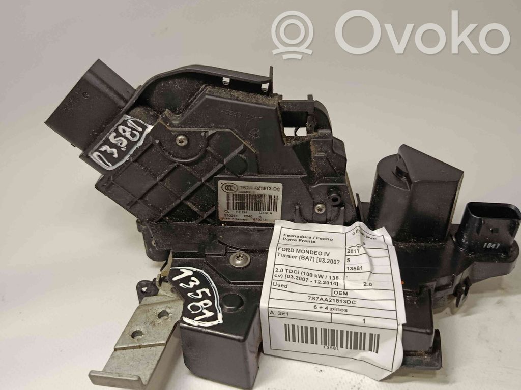 Front door lock   7S7AA21813DC
