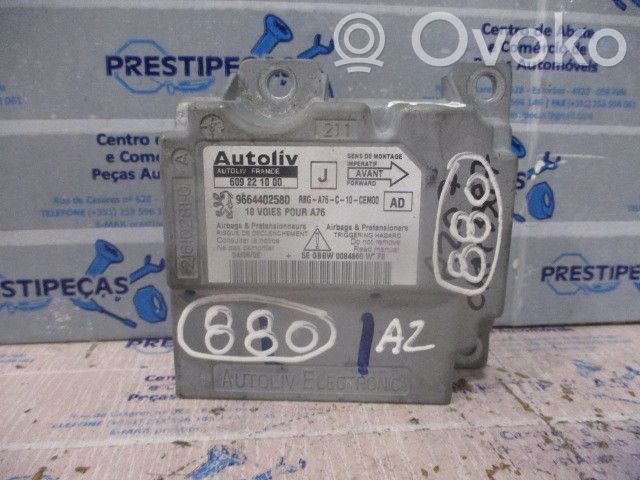 Airbag control unit/module   609221000,3P,9664402580