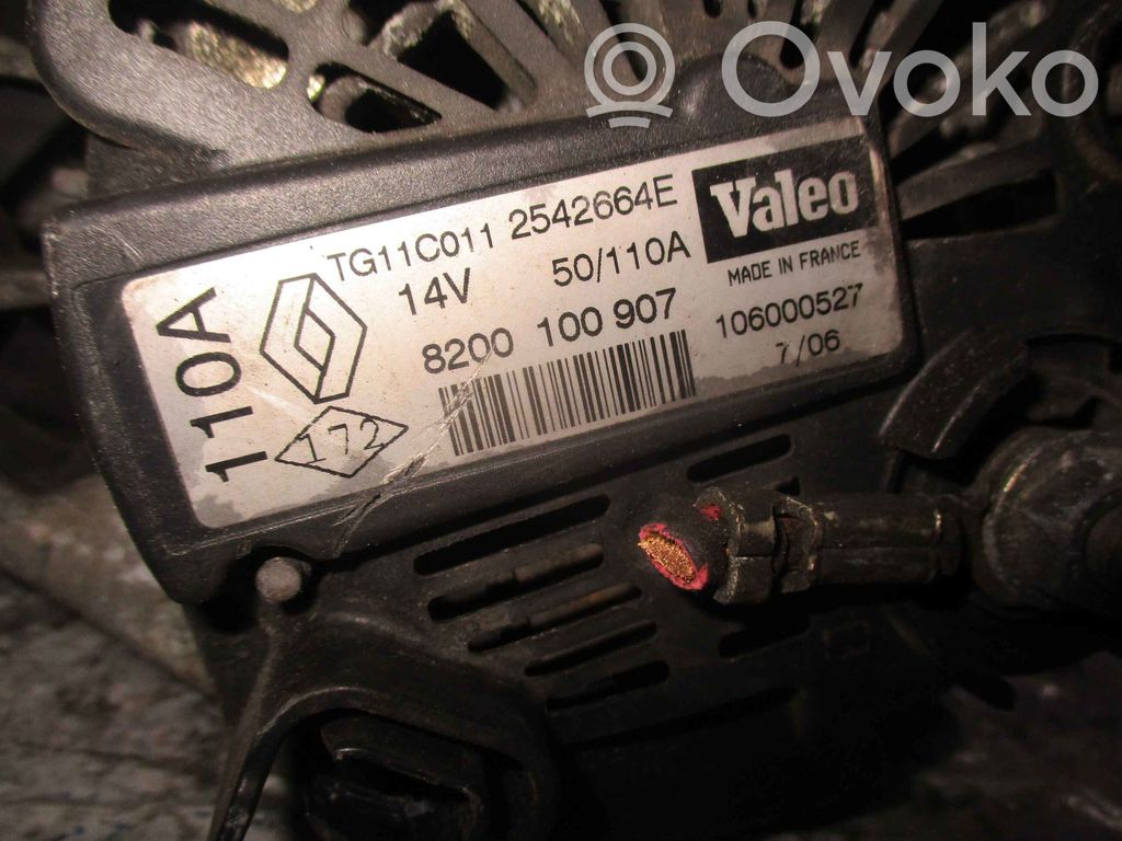 Generator/alternator   8200100907,2542664E,TG11C01