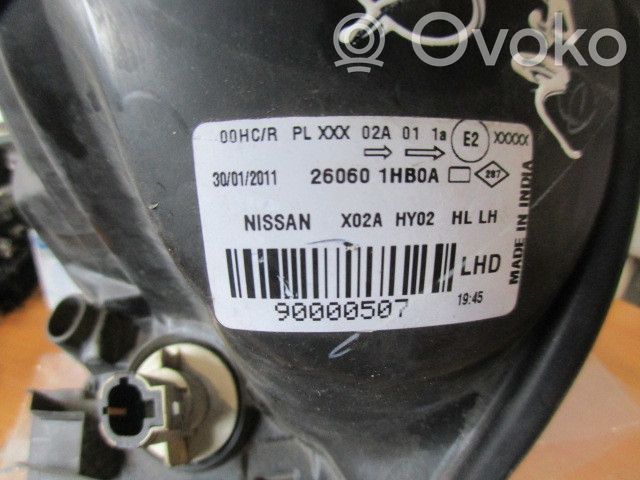 Nissan Micra Lampa przednia 