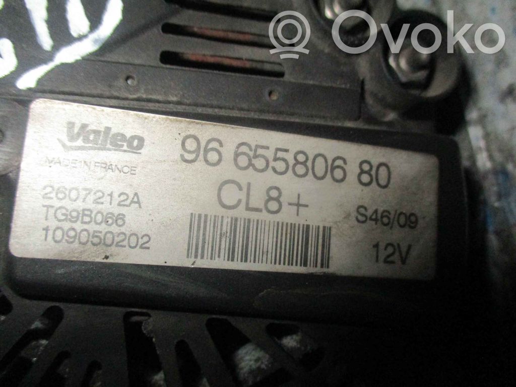 Generator/alternator   9665580680,2607212A,CL8,TG9B