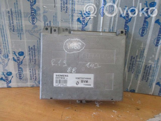 Moottorin ohjainlaite/moduuli   7700858259,SIEMENS