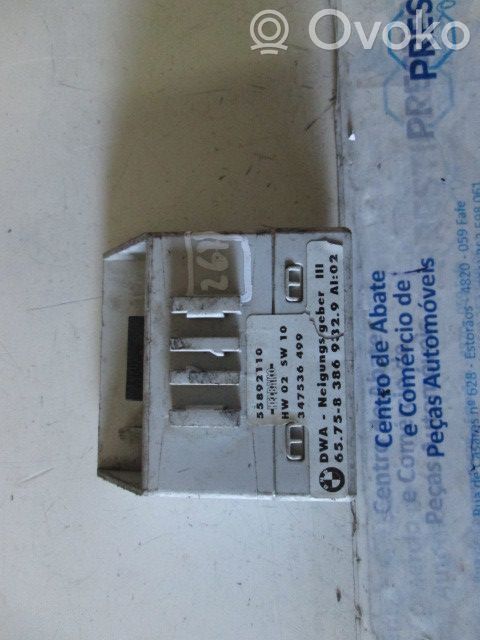 Unidad de control/módulo del motor   65758386932,INCLINACAOALARME