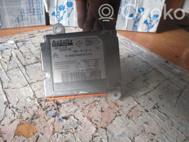 Unidad de control/módulo del Airbag   9642927780