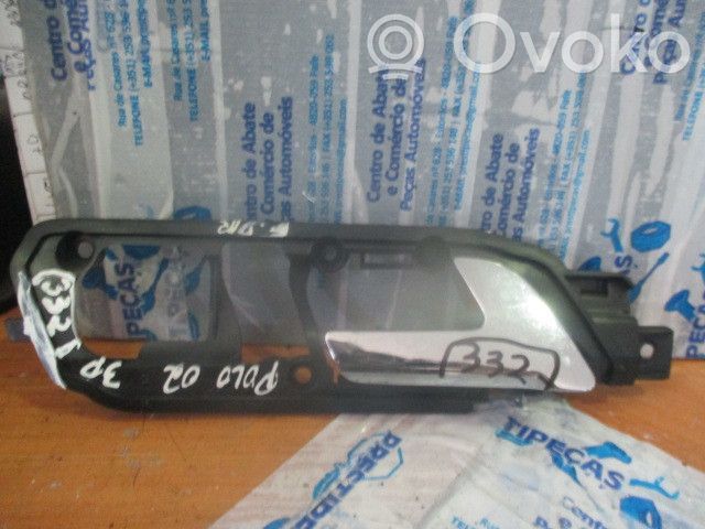 Volkswagen Polo IV 9N3 Klamka/wspornik zewnętrzny drzwi przednich 
