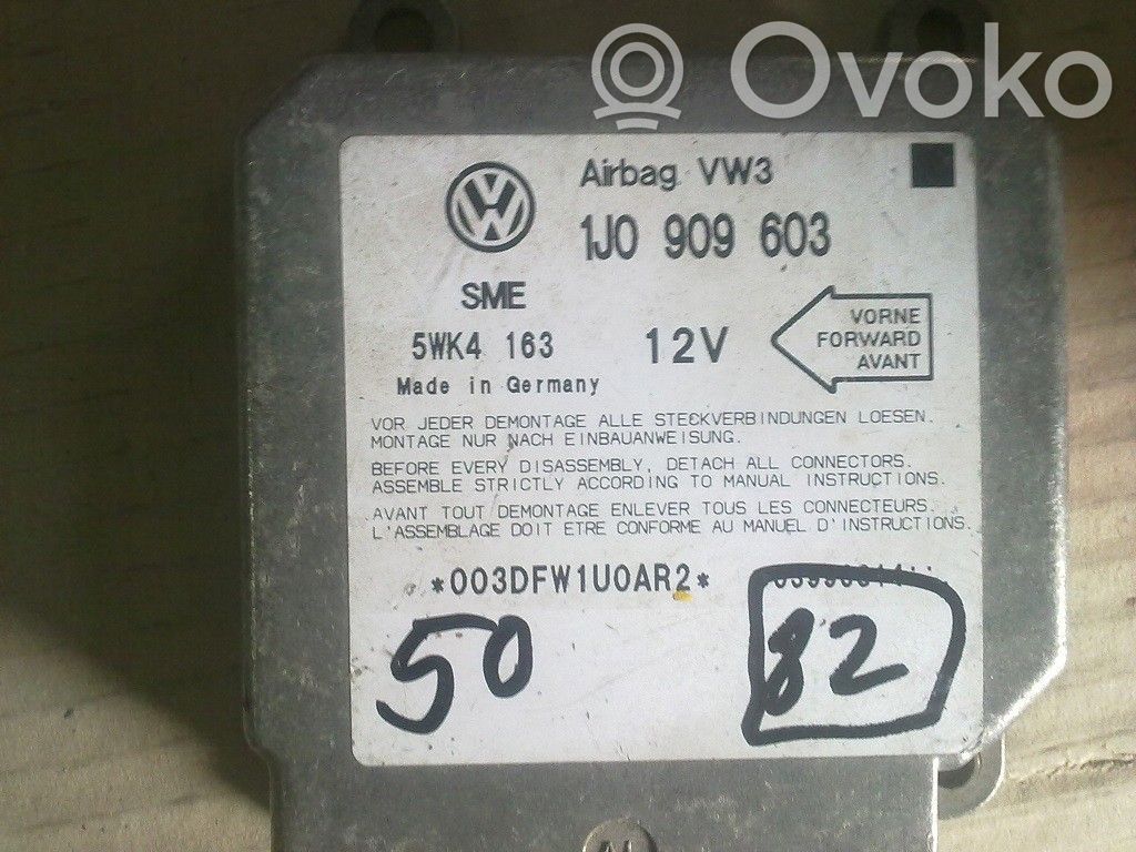Turvatyynyn ohjainlaite/moduuli   1J0909603