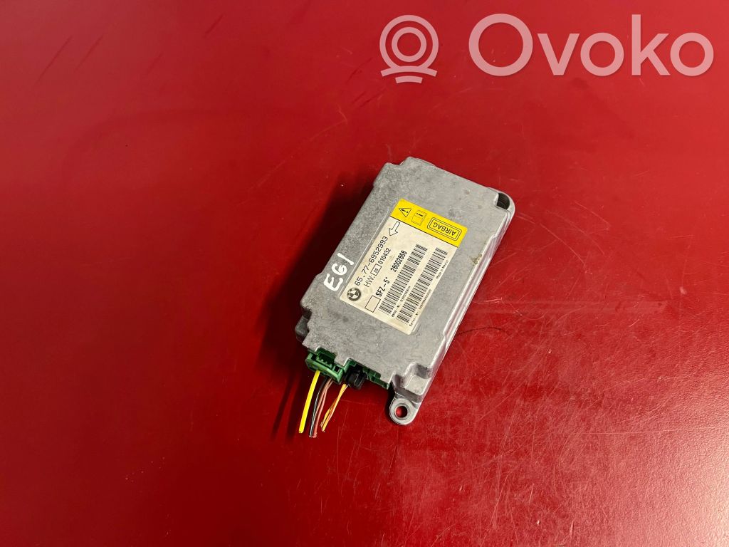BMW 5 E60 E61 Unidad de control/módulo del Airbag 