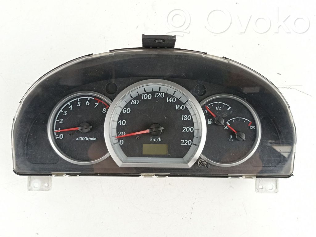 Daewoo Lacetti Geschwindigkeitsmesser Cockpit 