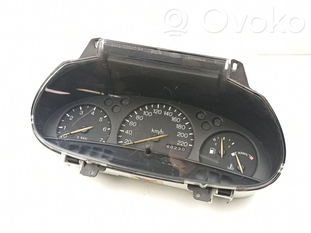 Ford Escort Geschwindigkeitsmesser Cockpit 