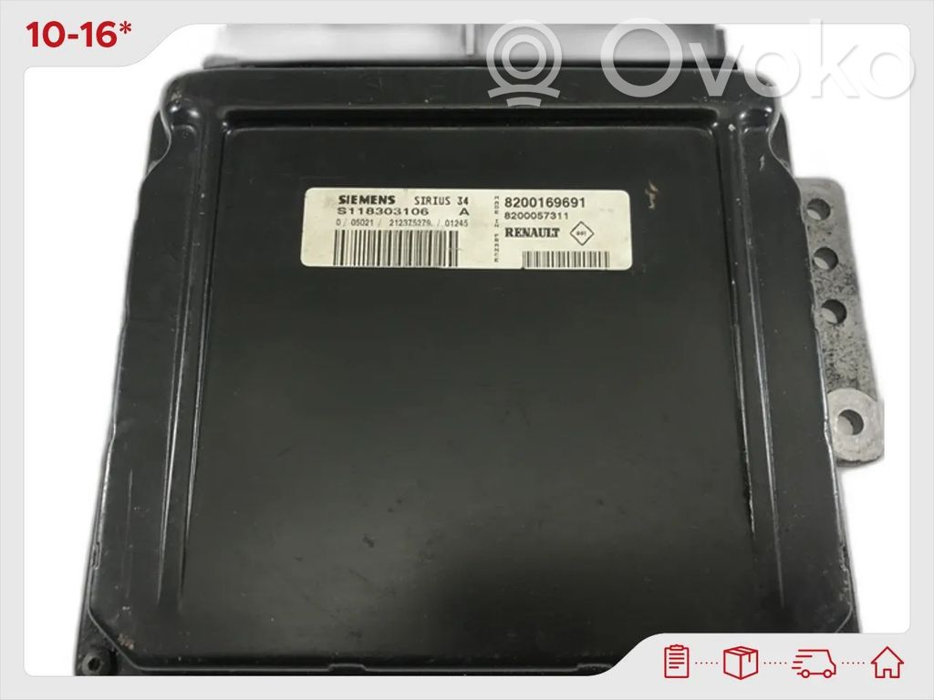 Renault Megane II Engine control unit/module 