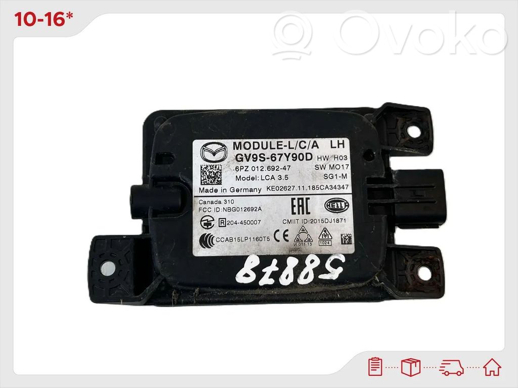 Mazda 6 Módulo de control de punto muerto 