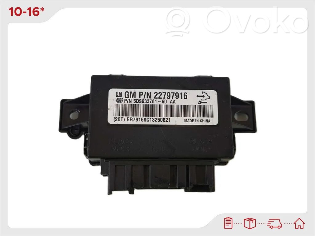Chevrolet Volt I Module de commande de siège 