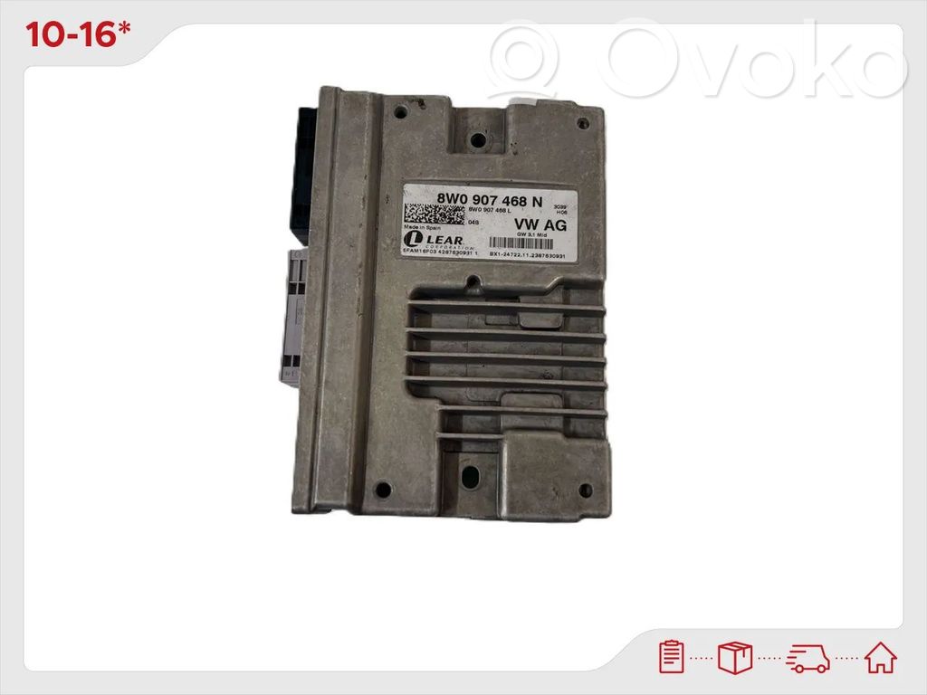 Audi A4 S4 B9 8W Otras unidades de control/módulos 