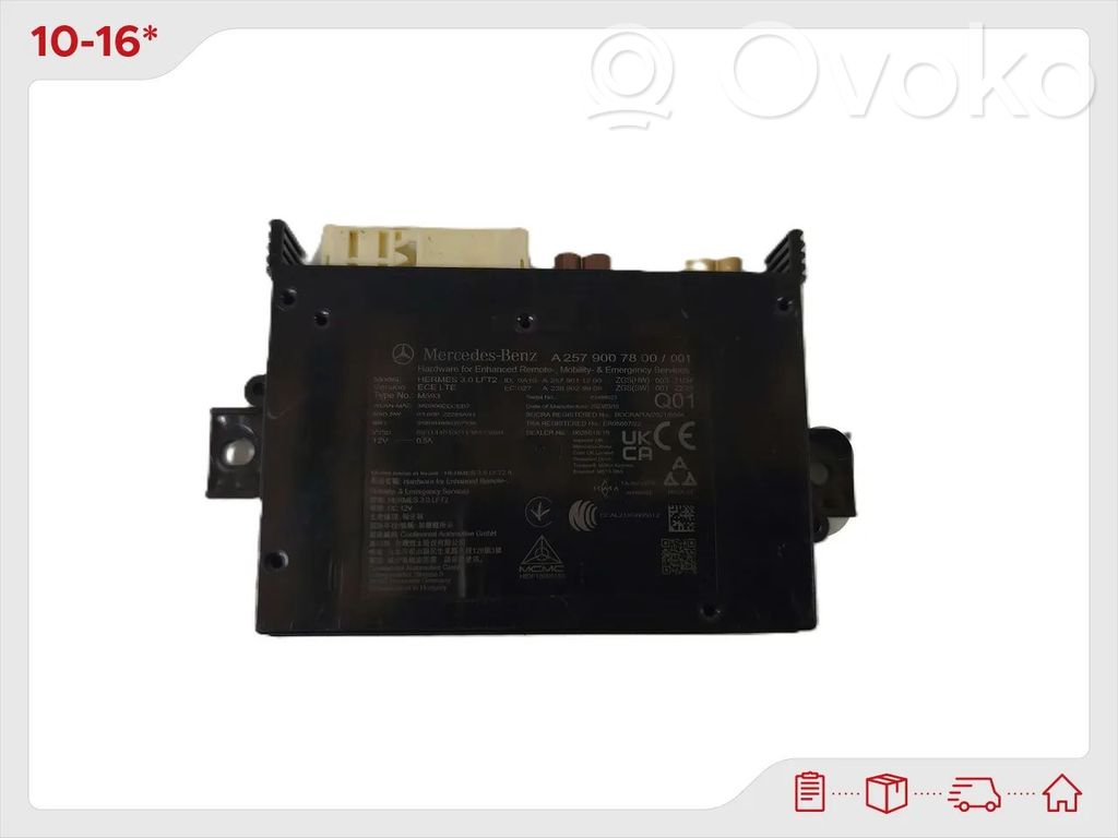 Unidad de control/módulo de bluetooth   A2579007800