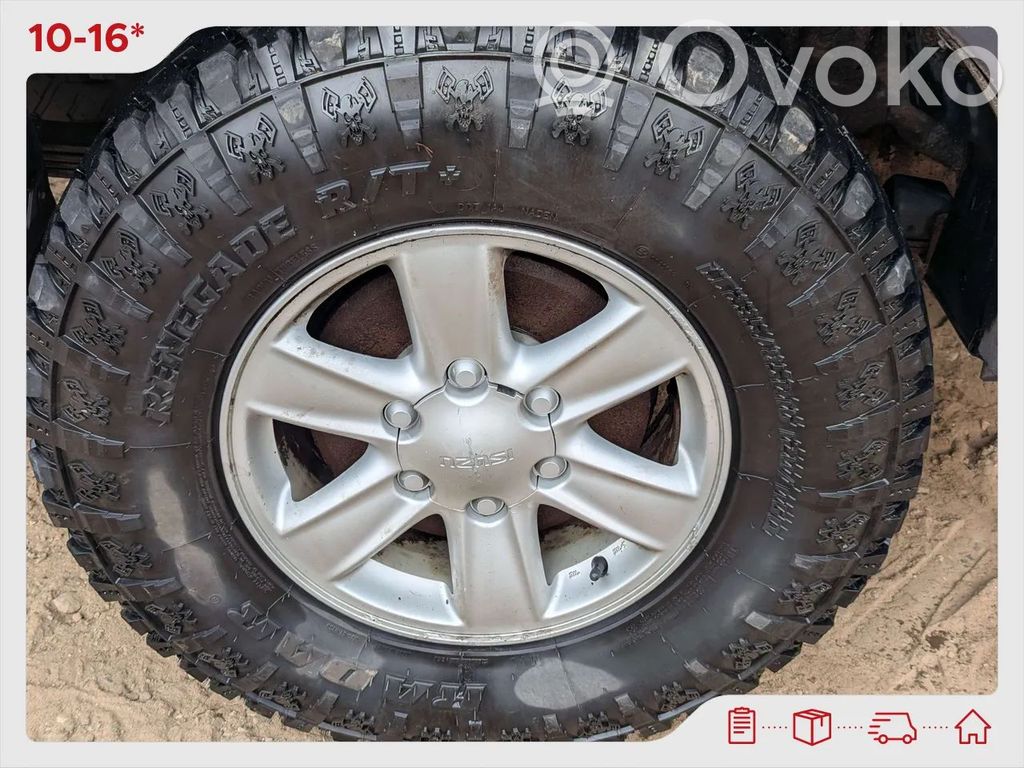 Isuzu D-Max R16 alloy rim 