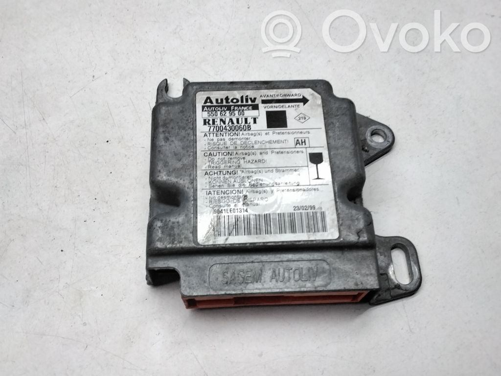 Renault Scenic I Airbag control unit/module 